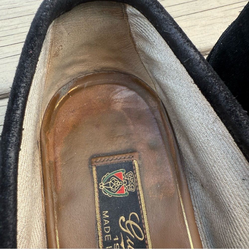 Gucci Horsebit 1953 loafers in black suede size 9 - Picture 12 of 16